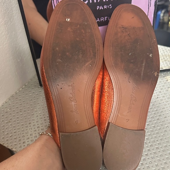Sam Edelman Women's Copper Metallic Loafers, size 7 - Picture 5 of 7